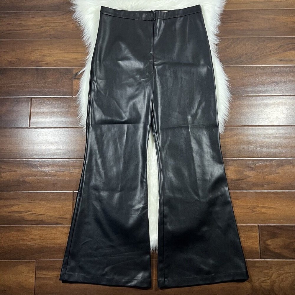 Anthropologie Black Flare Pants